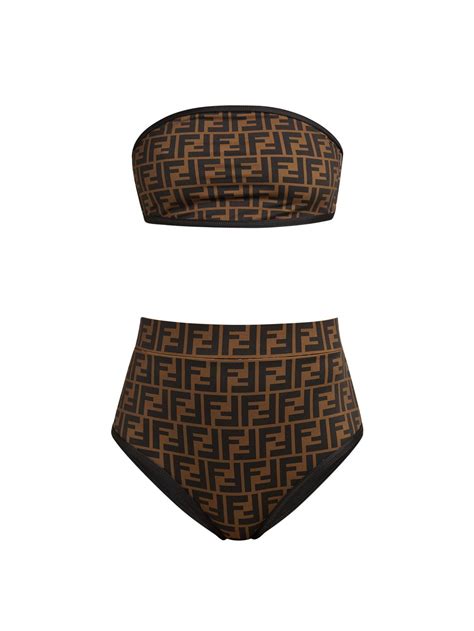 fendi swim pants|fendi high waisted bikini.